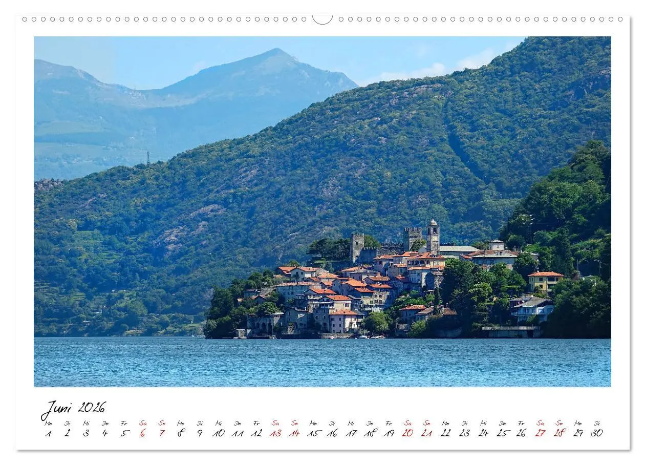 Bild: 9783457678442 | Der schöne Norden des Lago di Como (Wandkalender 2026 DIN A2 quer),...