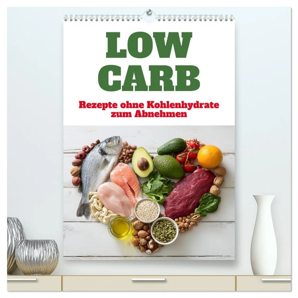 Cover: 9783516698442 | Low Carb - Rezepte ohne Kohlenhydrate zum Abnehmen (hochwertiger...