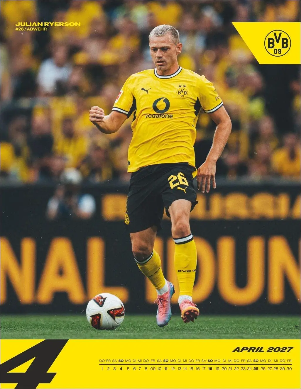 Bild: 9783756418442 | BVB Posterkalender 2027 | Heye | Kalender | Bundesliga Kalender Heye
