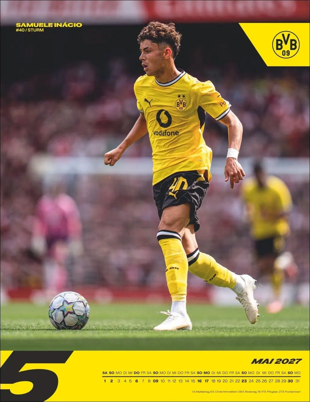 Bild: 9783756418442 | BVB Posterkalender 2027 | Heye | Kalender | Bundesliga Kalender Heye