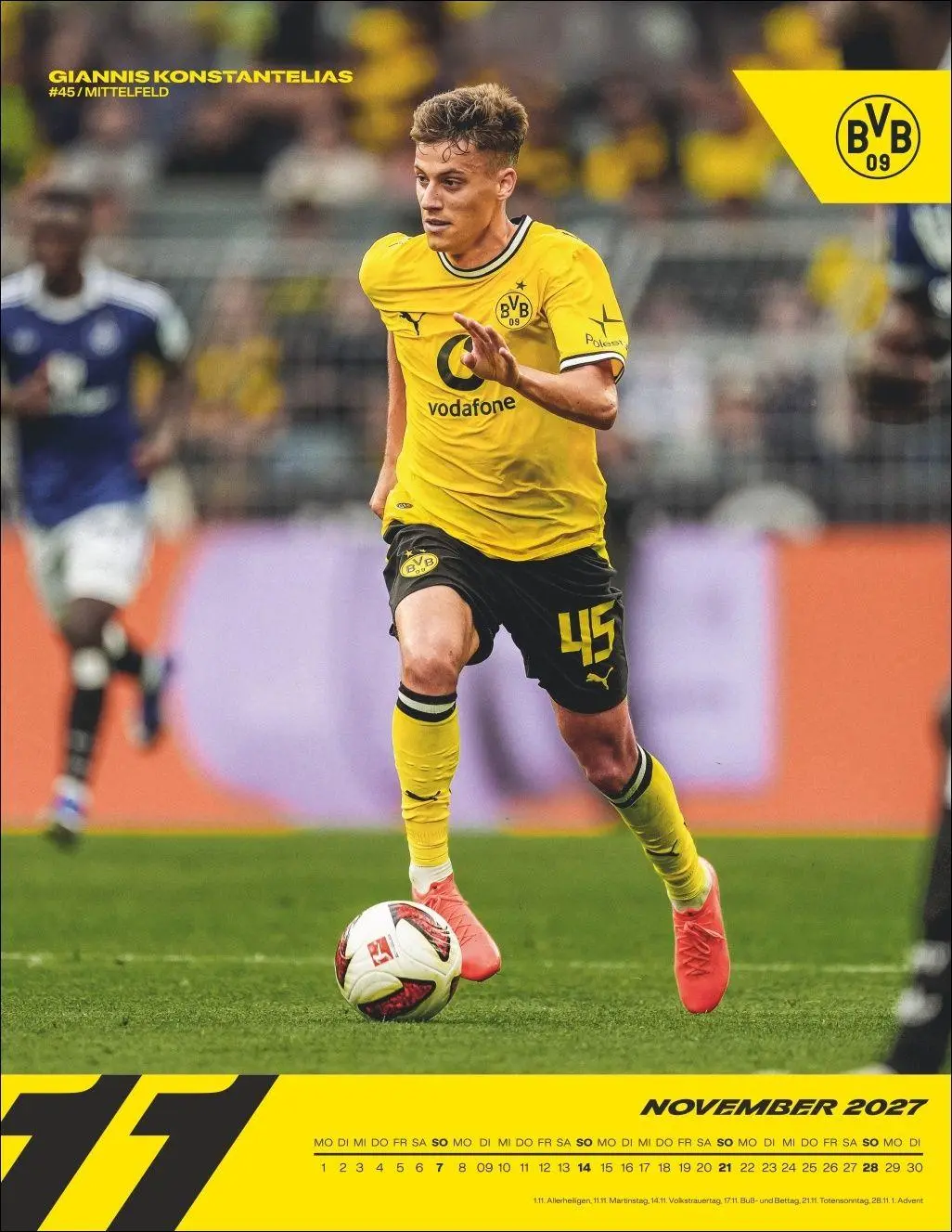 Bild: 9783756418442 | BVB Posterkalender 2027 | Heye | Kalender | Bundesliga Kalender Heye