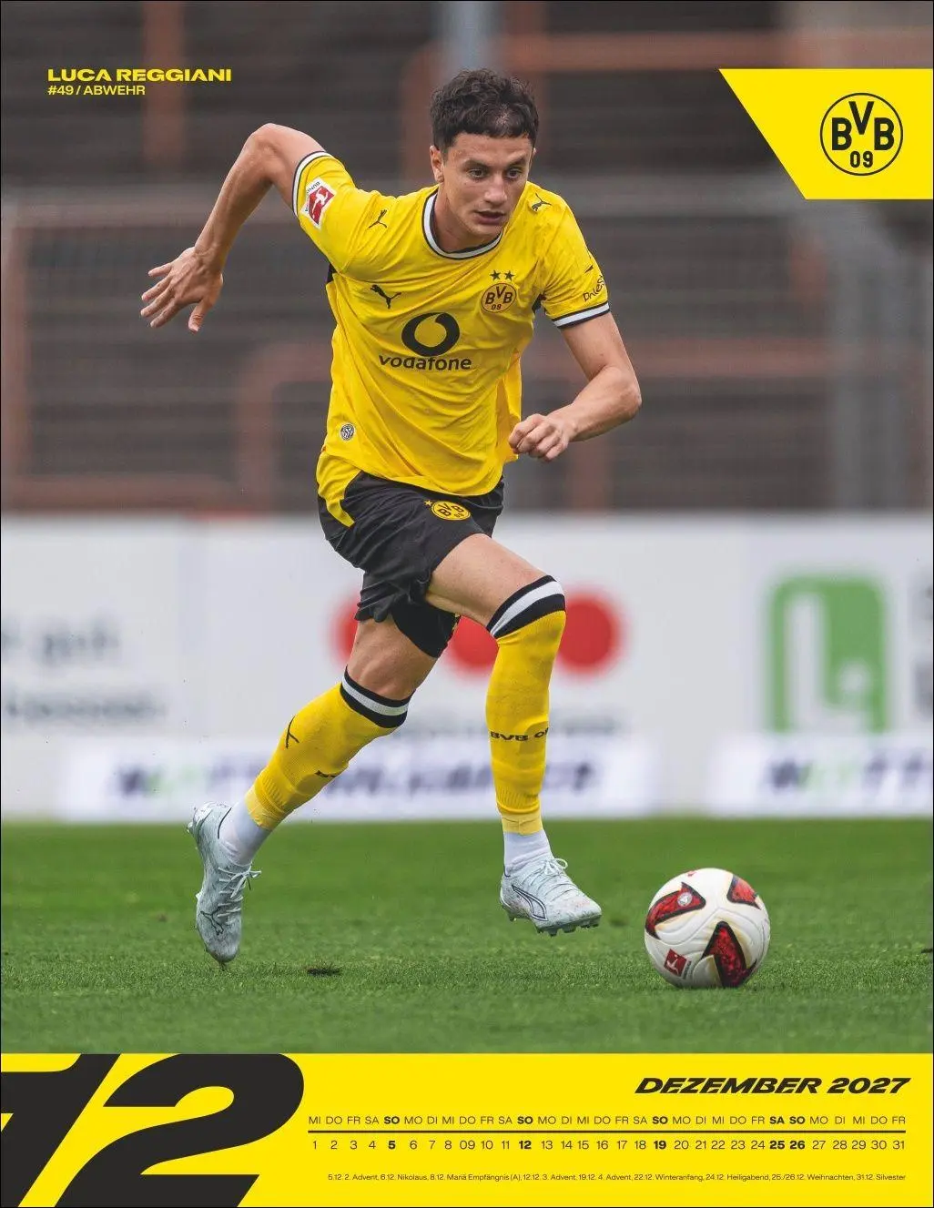Bild: 9783756418442 | BVB Posterkalender 2027 | Heye | Kalender | Bundesliga Kalender Heye