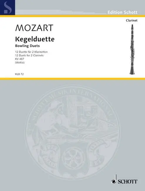 Cover: 9790001158442 | Kegelduette | Reiner Wehle | Broschüre | Edition Schott | 16 S. | 2010