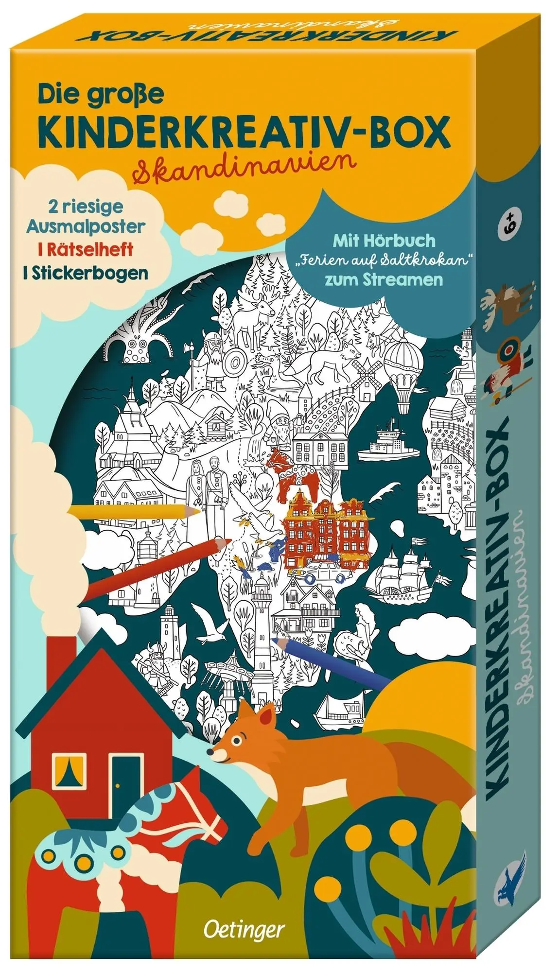 Cover: 4260512188542 | Die große Kinderkreativ-Box: Skandinavien | Valtteri Parikka | Buch