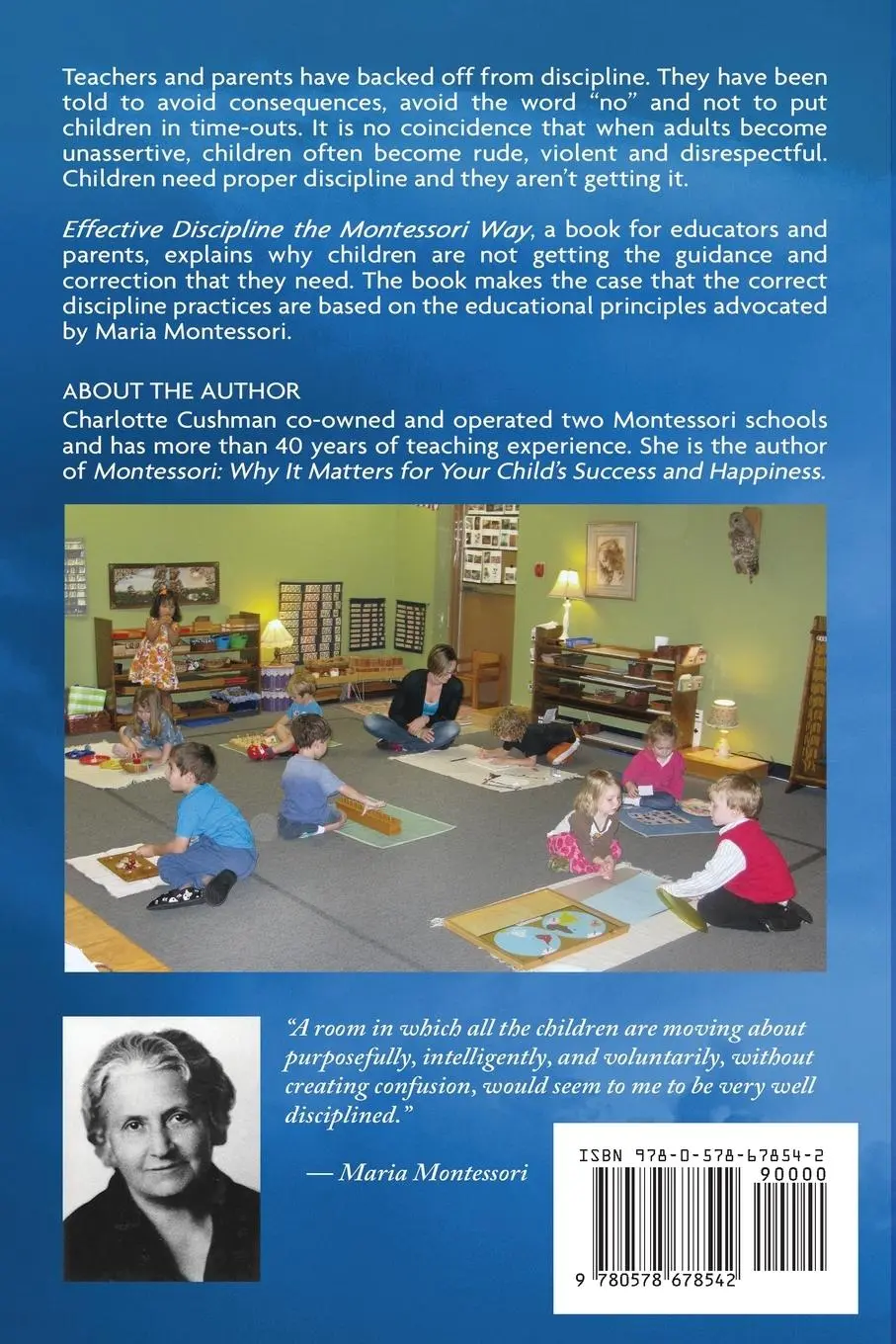 Rückseite: 9780578678542 | Effective Discipline the Montessori Way | Charlotte Cushman | Buch
