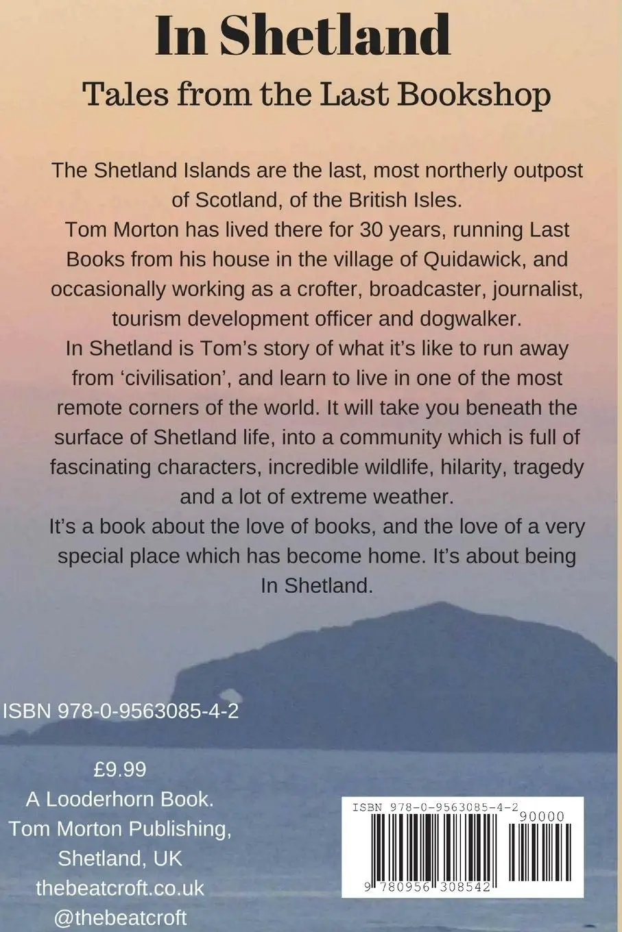 Rückseite: 9780956308542 | In Shetland | Tom Morton | Taschenbuch | Kartoniert / Broschiert