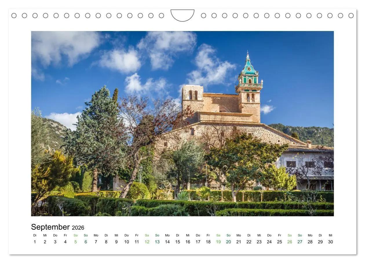 Bild: 9783457808542 | Sehnsucht nach Mallorca (Wandkalender 2026 DIN A4 quer), CALVENDO...