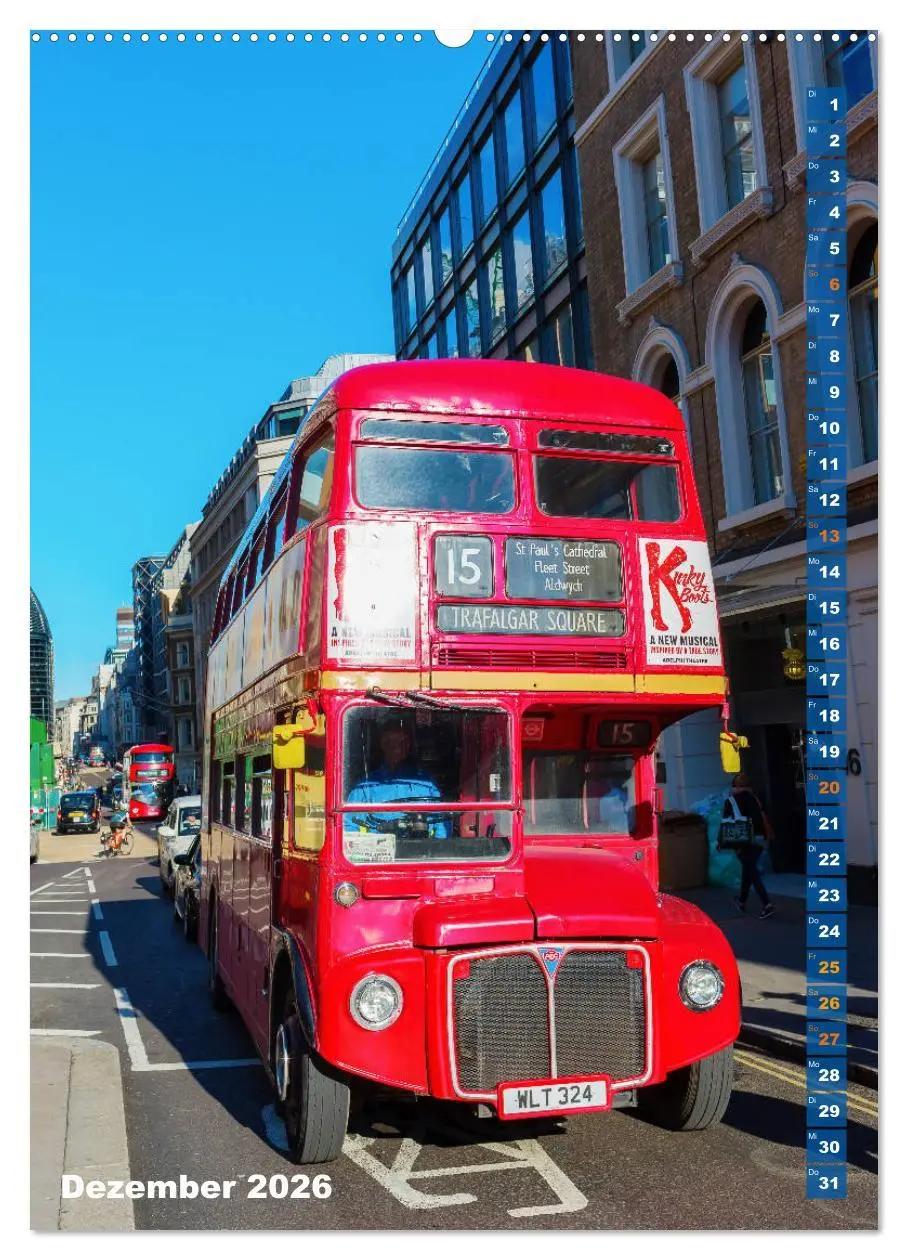 Bild: 9783516378542 | London ist eine Reise wert (hochwertiger Premium Wandkalender 2026...