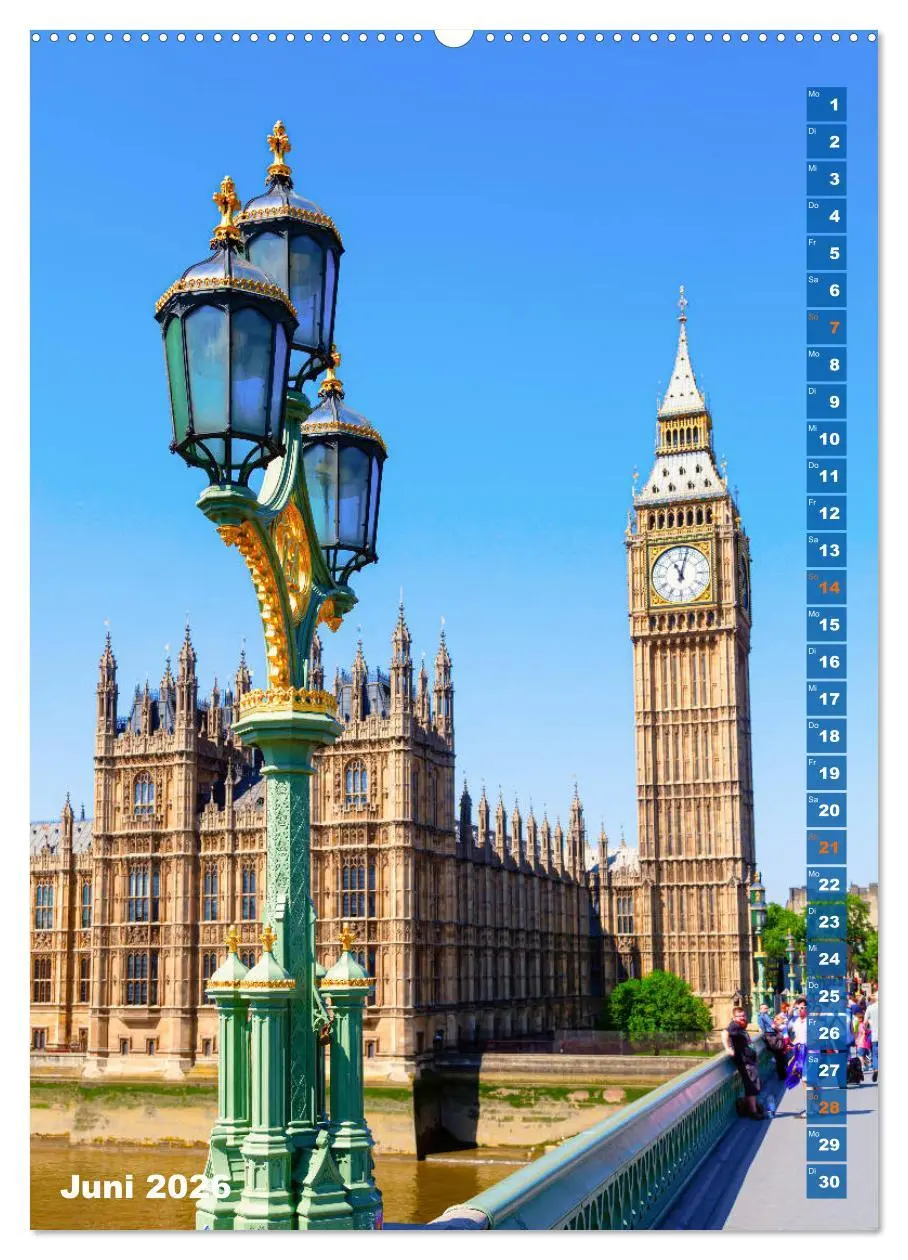 Bild: 9783516378542 | London ist eine Reise wert (hochwertiger Premium Wandkalender 2026...