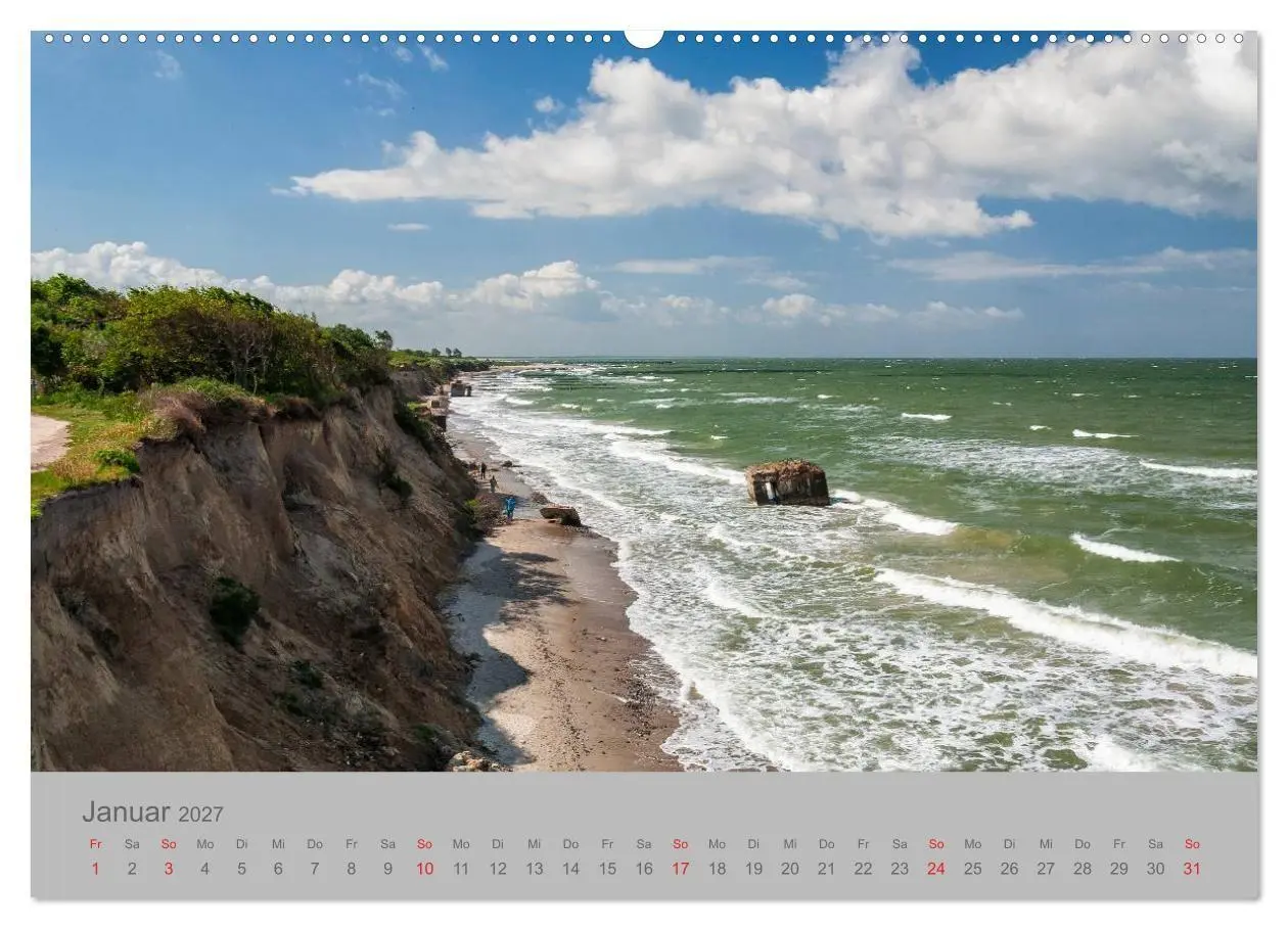 Bild: 9783594118542 | Ostsee, Fischland-Darß (hochwertiger Premium Wandkalender 2027 DIN...
