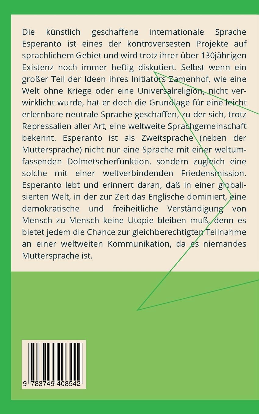 Rückseite: 9783749408542 | Ist Esperanto noch aktuell ? | Max Hans-Jürgen Mattusch | Taschenbuch