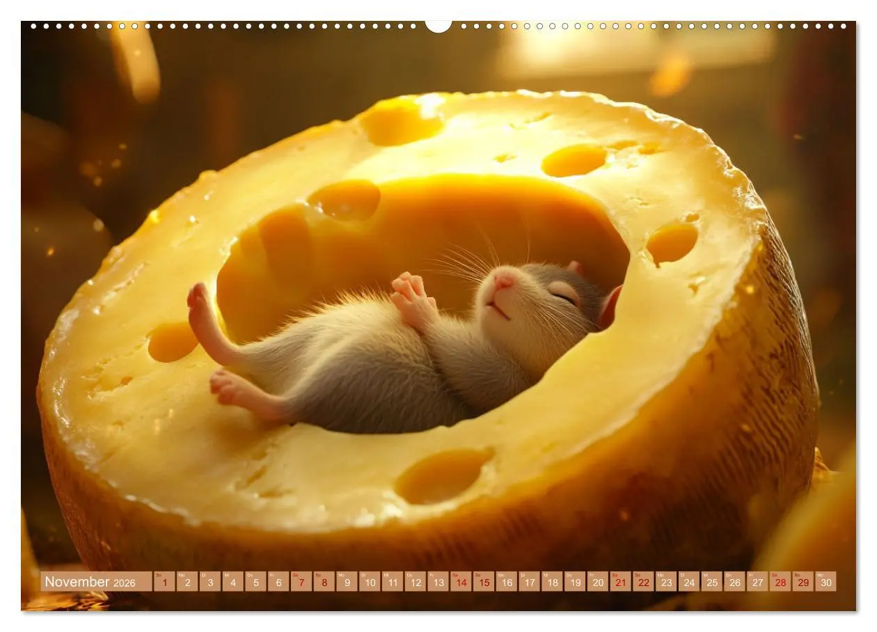 Bild: 9783457278642 | Mäuse würden Käse kaufen (hochwertiger Premium Wandkalender 2026...