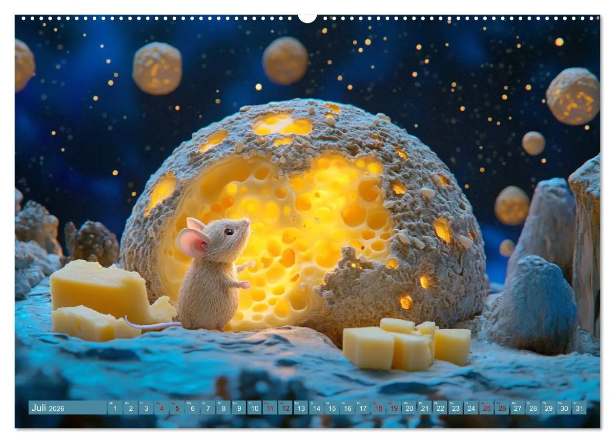 Bild: 9783457278642 | Mäuse würden Käse kaufen (hochwertiger Premium Wandkalender 2026...