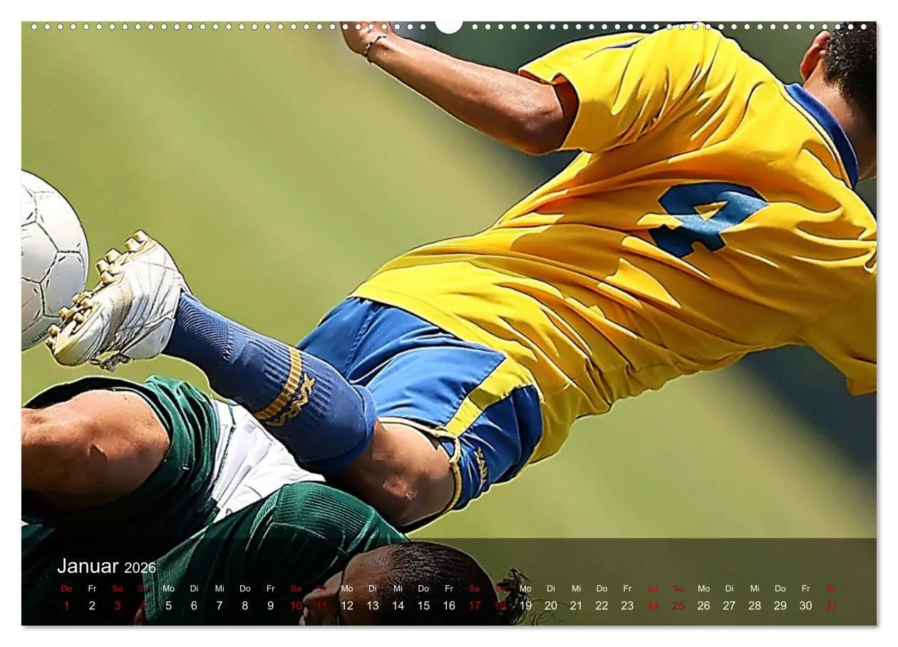 Bild: 9783457418642 | Fußball - pure Leidenschaft (hochwertiger Premium Wandkalender 2026...