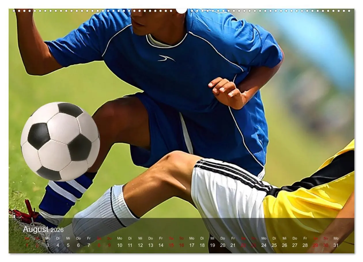 Bild: 9783457418642 | Fußball - pure Leidenschaft (hochwertiger Premium Wandkalender 2026...