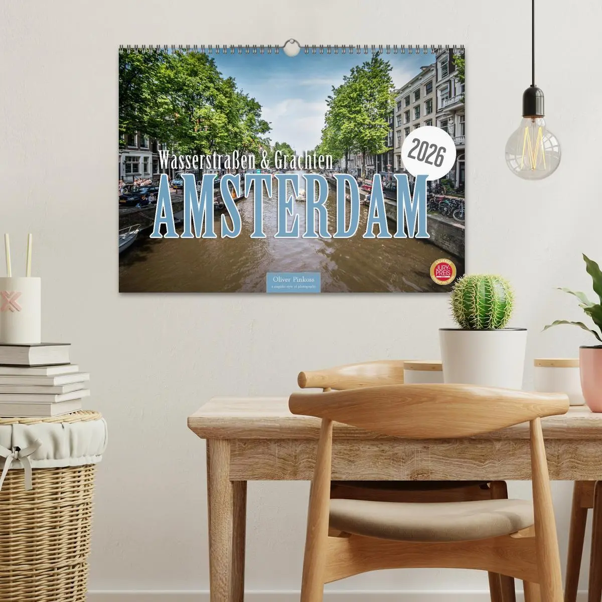Bild: 9783457898642 | Amsterdam - Wasserstraßen und Grachten (Wandkalender 2026 DIN A3...