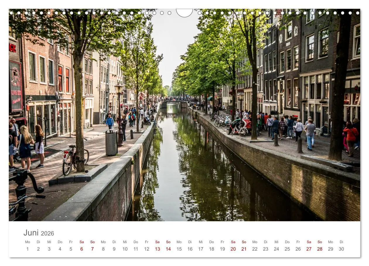 Bild: 9783457898642 | Amsterdam - Wasserstraßen und Grachten (Wandkalender 2026 DIN A3...