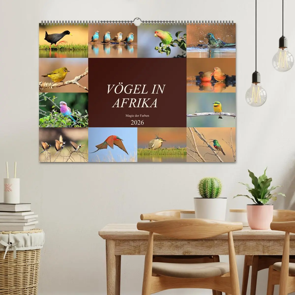 Bild: 9783516128642 | Vögel in Afrika - Magie der Farben (Wandkalender 2026 DIN A2 quer),...
