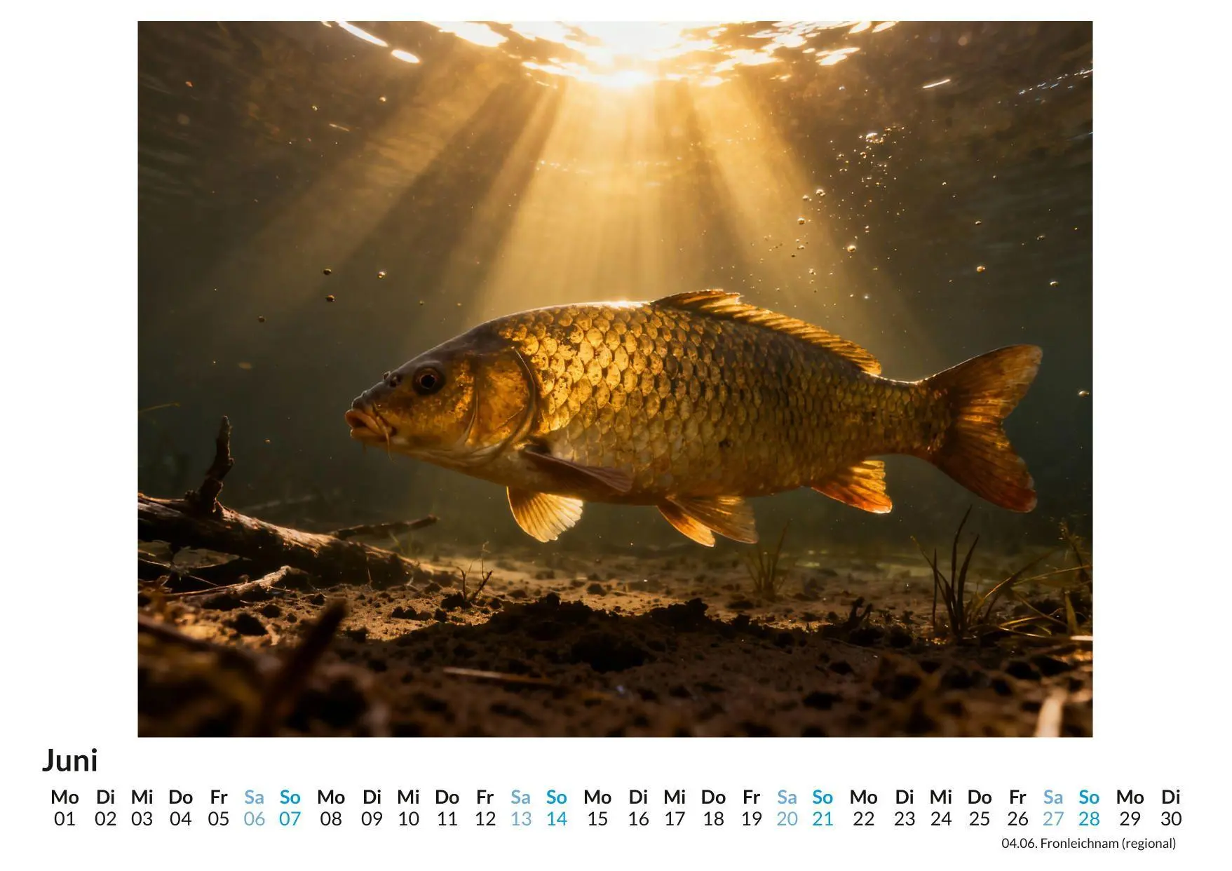 Bild: 9783695328642 | Angelsport &amp; Fische | Lena Schmitt | Kalender | Deutsch | 2026