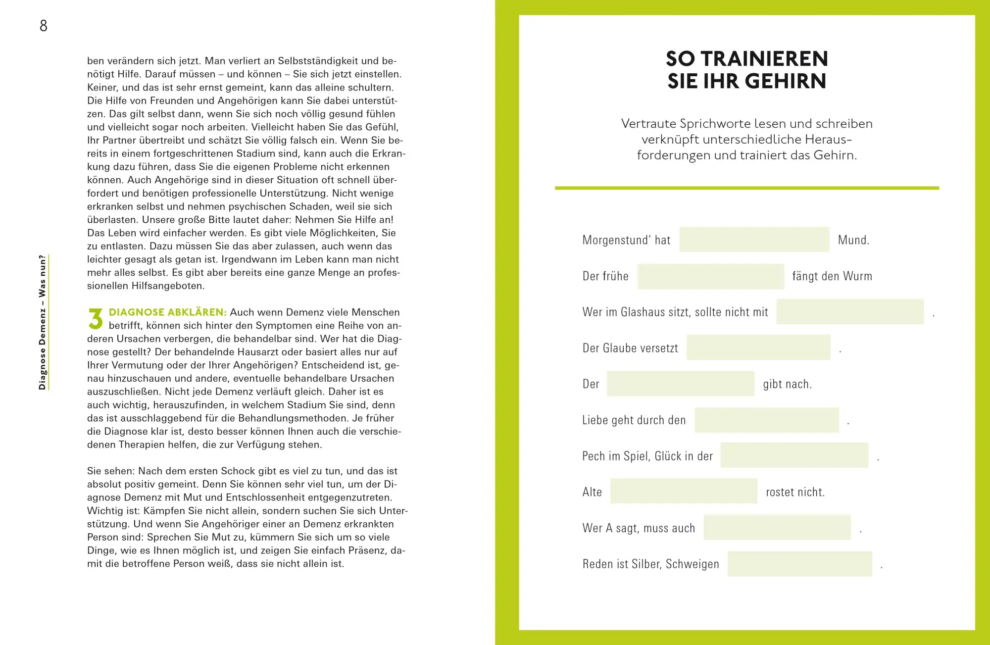 Bild: 9783747108642 | Demenz. Nicht Jetzt! | Klaus Fließbach (u. a.) | Taschenbuch | 176 S.