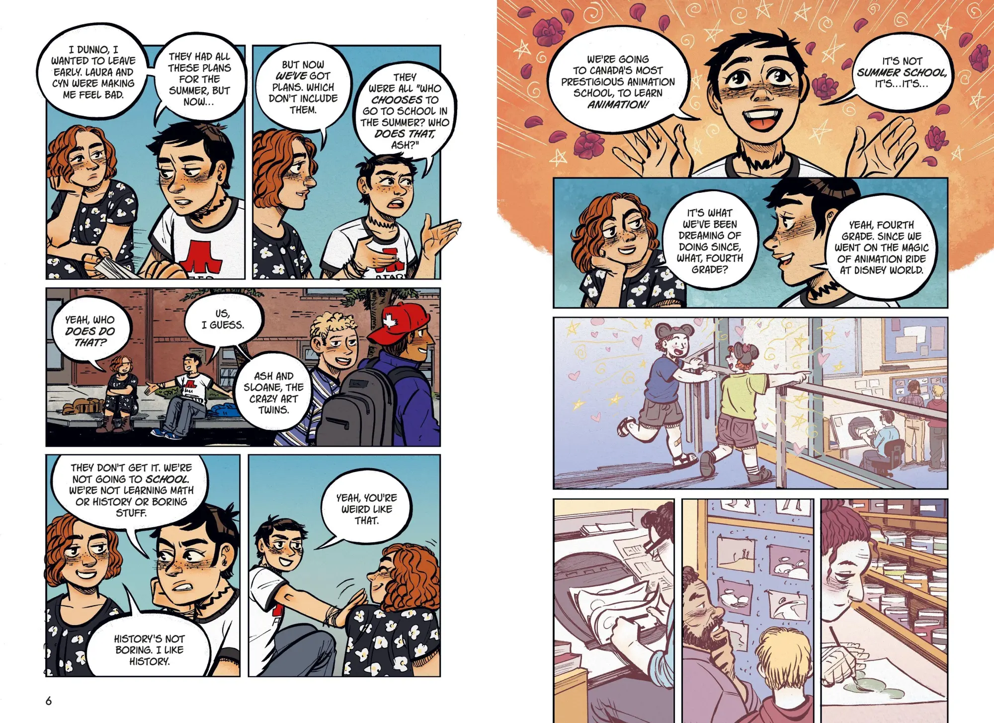 Bild: 9781250838742 | Inbetweens | A Graphic Novel | Faith Erin Hicks | Taschenbuch | 2026