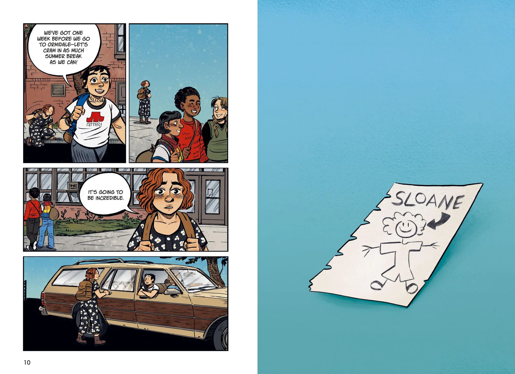 Bild: 9781250838742 | Inbetweens | A Graphic Novel | Faith Erin Hicks | Taschenbuch | 2026