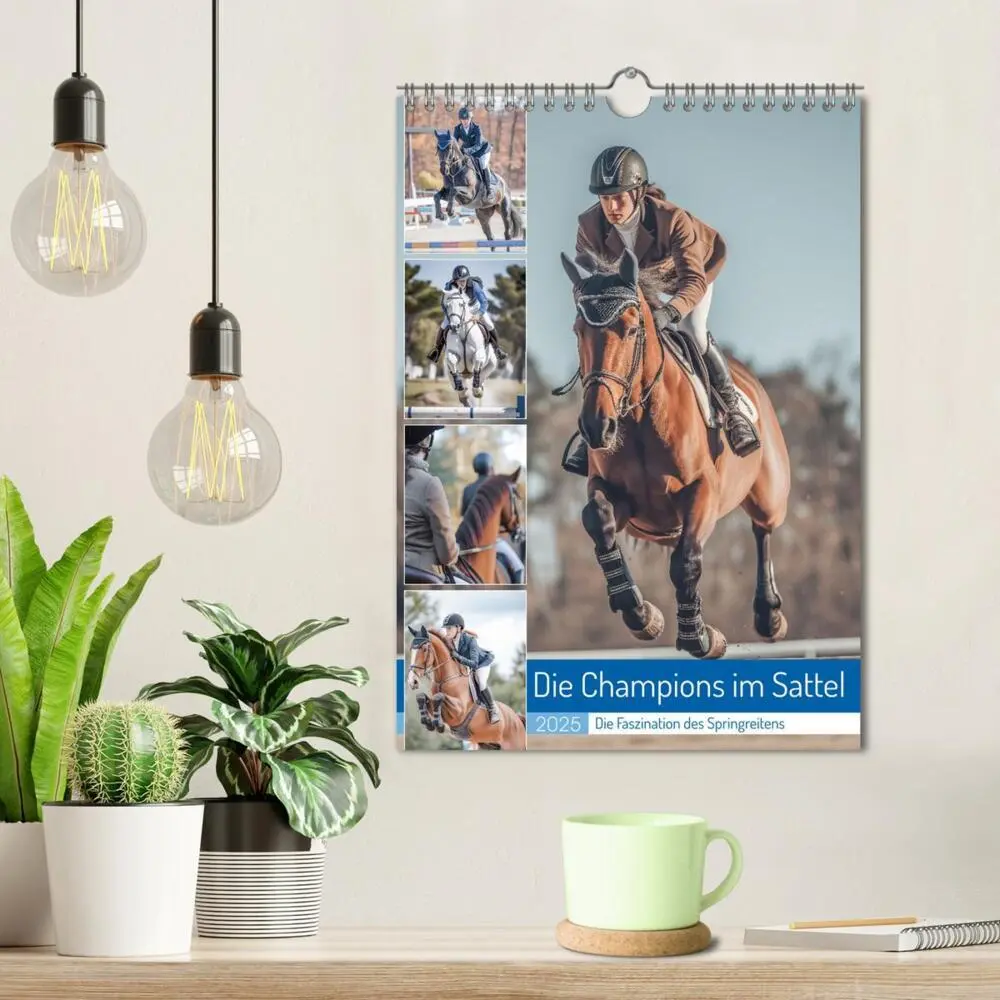Bild: 9783383778742 | Die Champions im Sattel (Wandkalender 2025 DIN A4 hoch), CALVENDO...