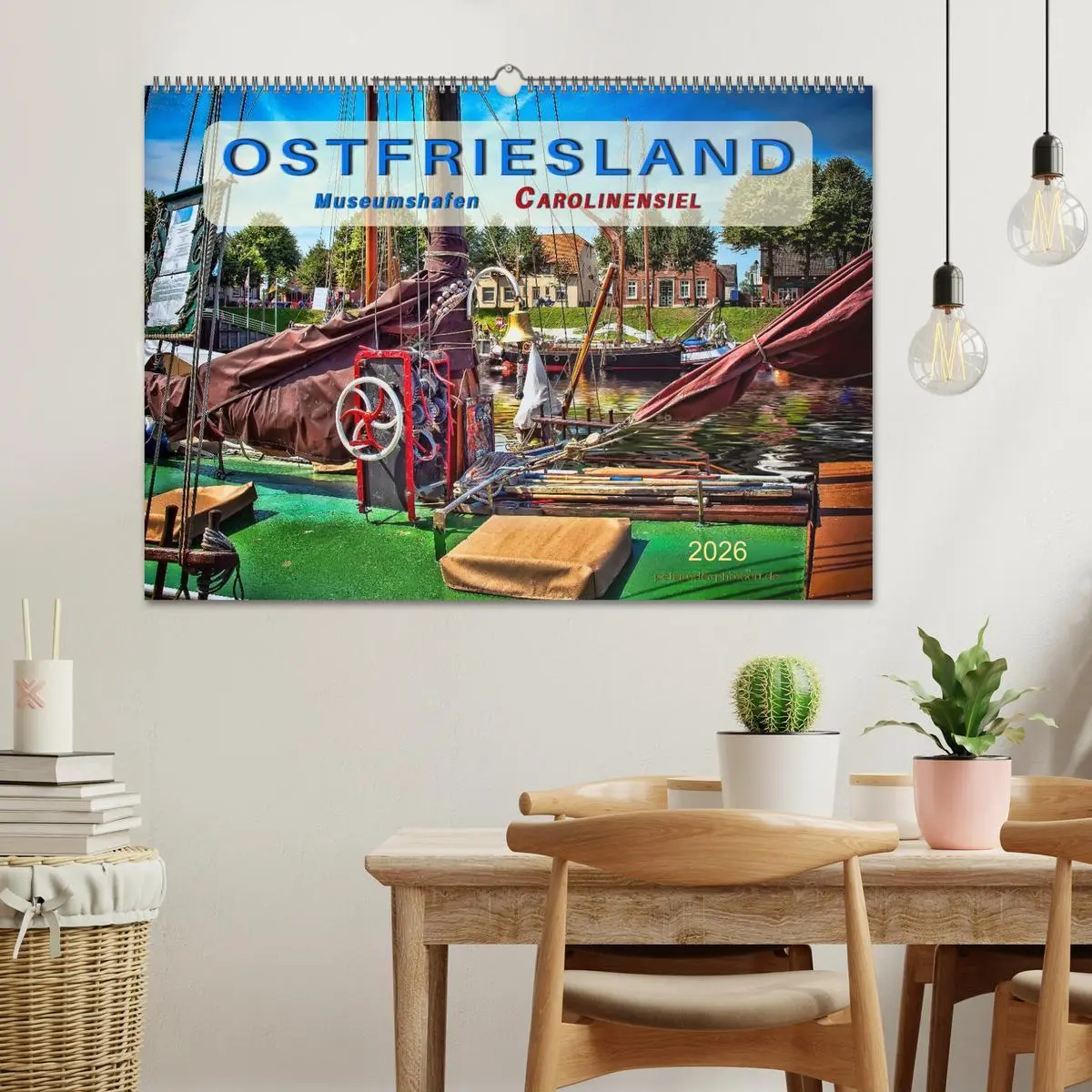 Bild: 9783516118742 | Ostfriesland - Museumshafen Carolinensiel (Wandkalender 2026 DIN A2...