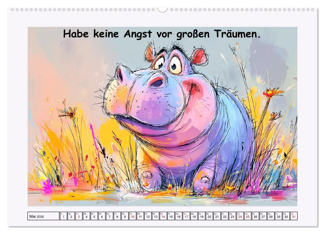 Bild: 9783516738742 | Süße Flusspferde. Hippopotamus Weisheiten zum Schmunzeln...