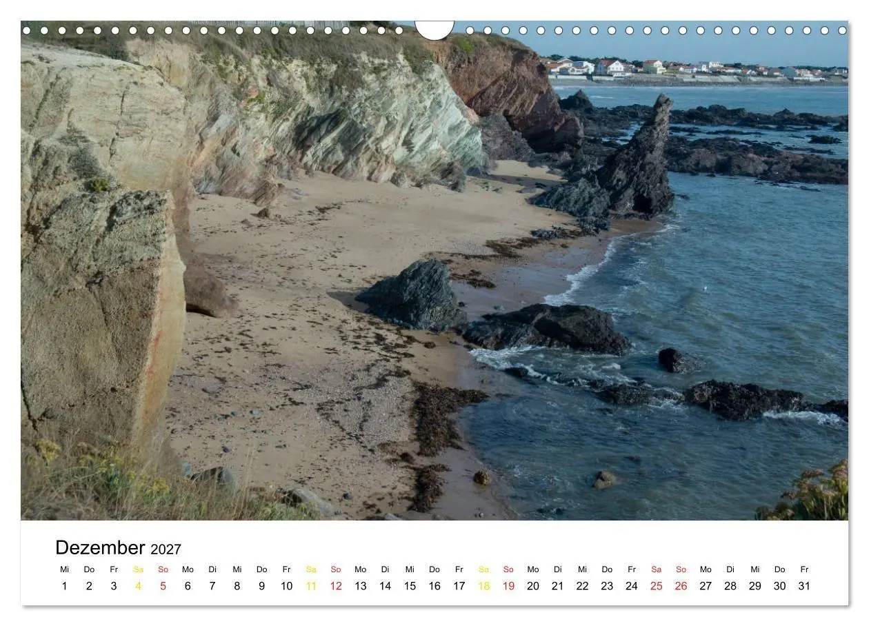 Bild: 9783569688742 | Vendée Aus dem Meer steigender Himmel Frankreichs (Wandkalender...