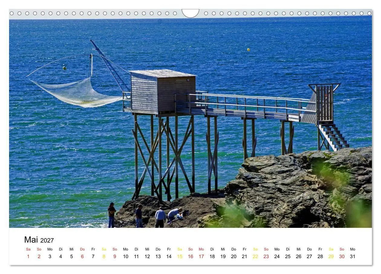Bild: 9783569688742 | Vendée Aus dem Meer steigender Himmel Frankreichs (Wandkalender...