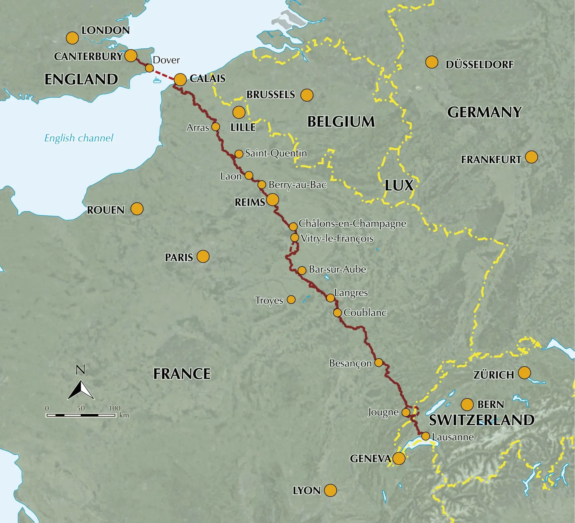 Bild: 9781852848842 | Walking the Via Francigena Pilgrim Route - Part 1 | Sandy Brown | Buch
