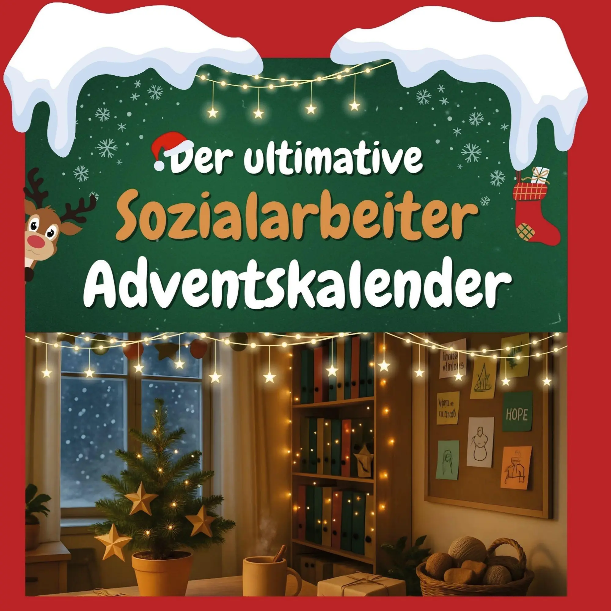 Cover: 9783695308842 | Der ultimative Sozialarbeiter-Adventskalender | Elias Vogel | Buch