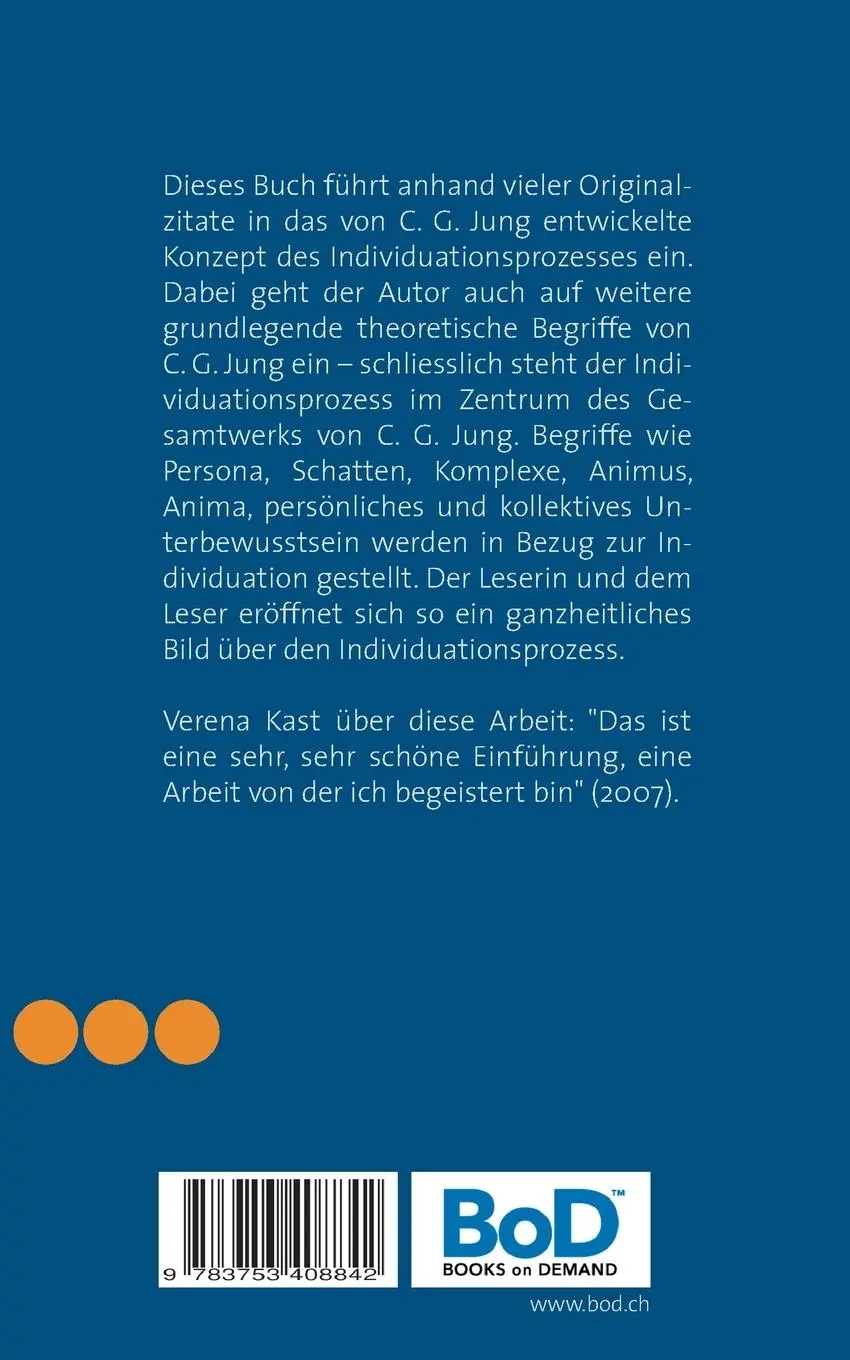 Rückseite: 9783753408842 | Der Individuationsprozess nach C.G. Jung | Eine Einführung | Voisard