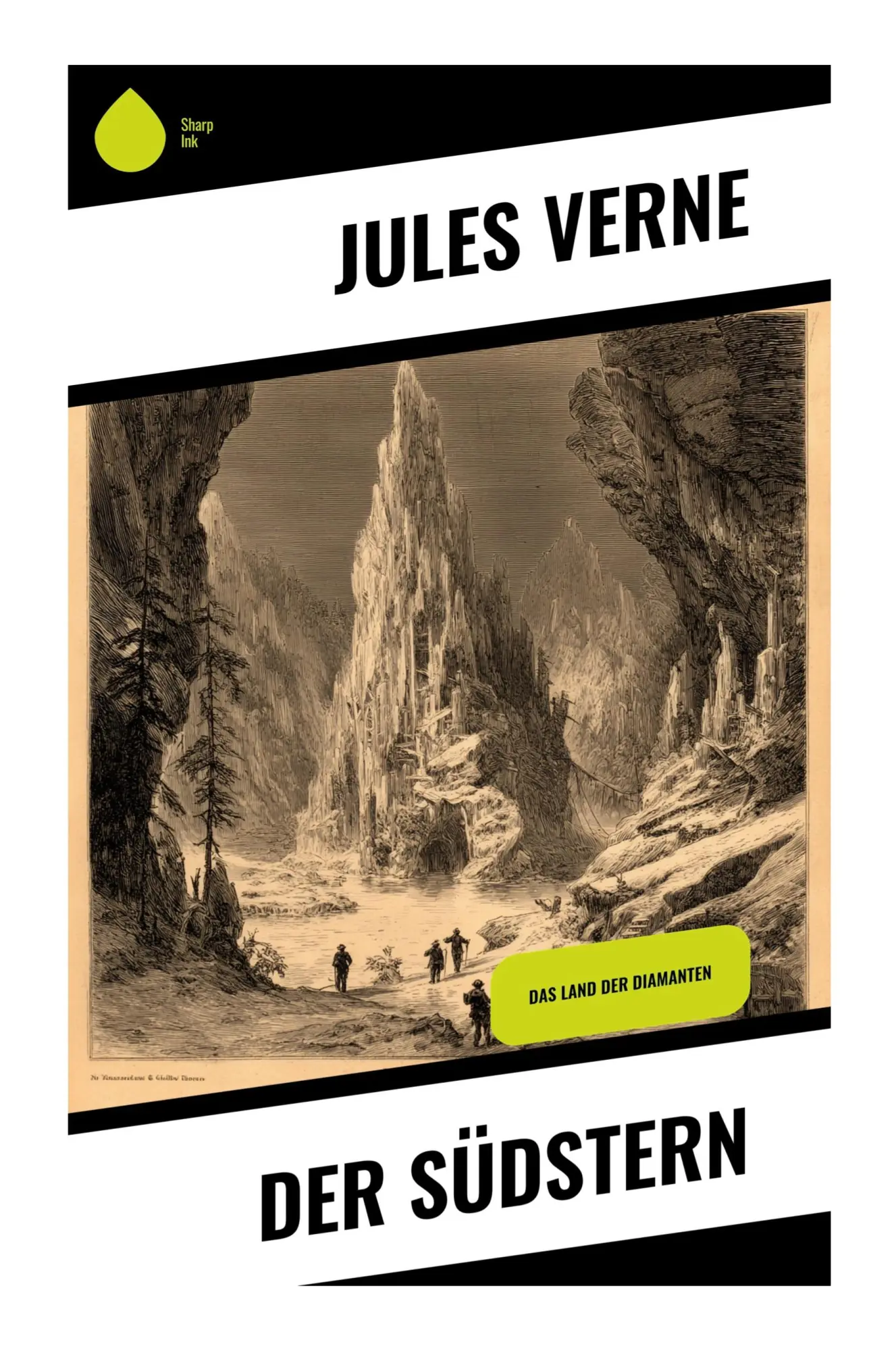Cover: 9788028398842 | Der Südstern | Das Land der Diamanten | Jules Verne | Taschenbuch
