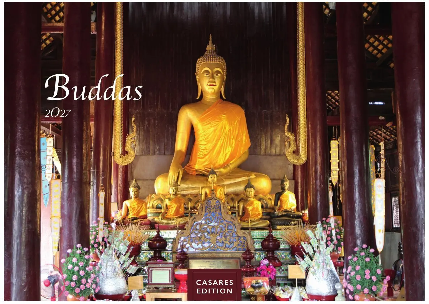 Cover: 9781835248942 | Buddhas Kalender 2027 - Wandkalender Fotokalender Asien 24x35cm...