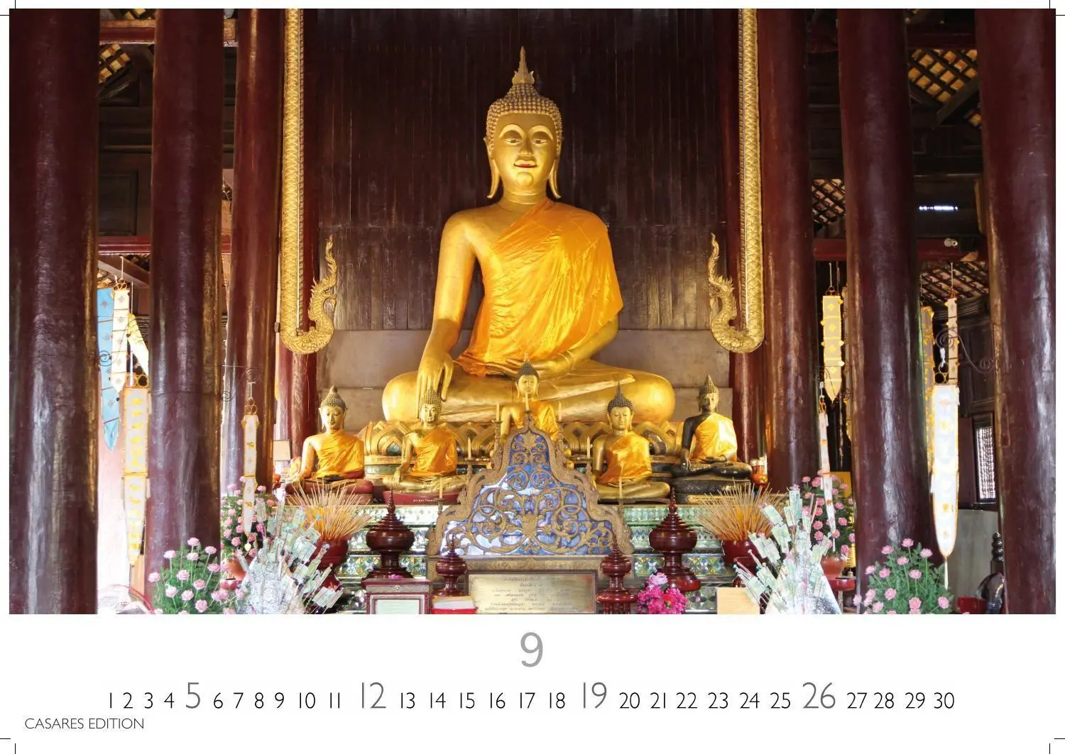 Bild: 9781835248942 | Buddhas Kalender 2027 - Wandkalender Fotokalender Asien 24x35cm...
