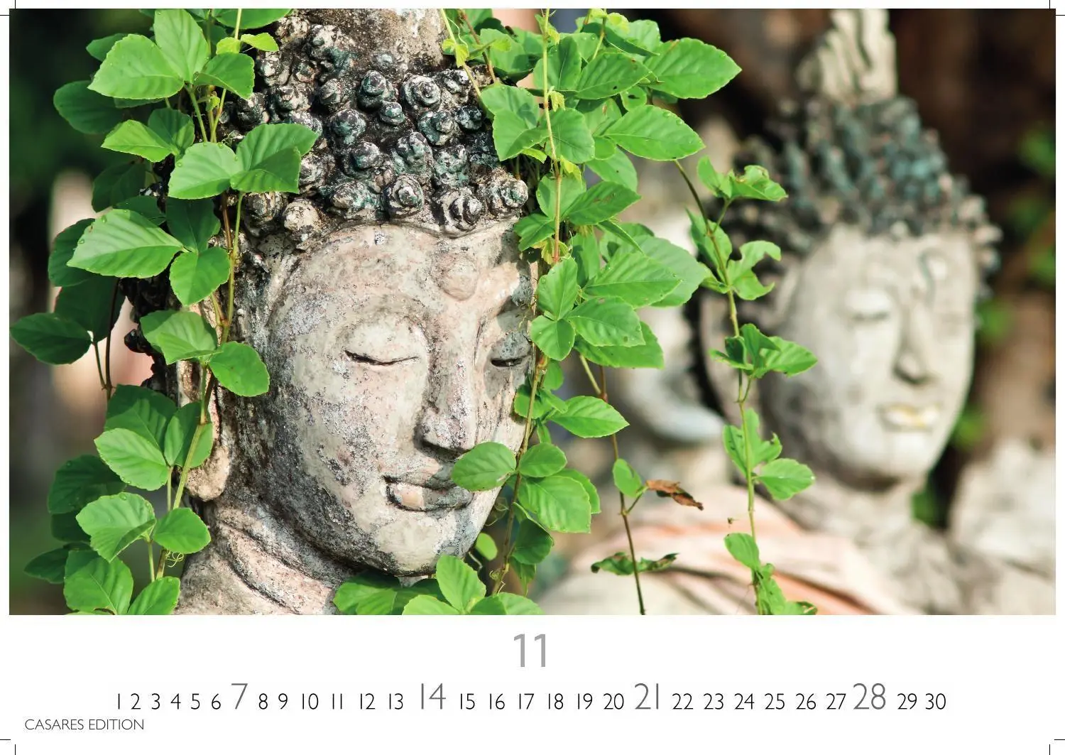 Bild: 9781835248942 | Buddhas Kalender 2027 - Wandkalender Fotokalender Asien 24x35cm...