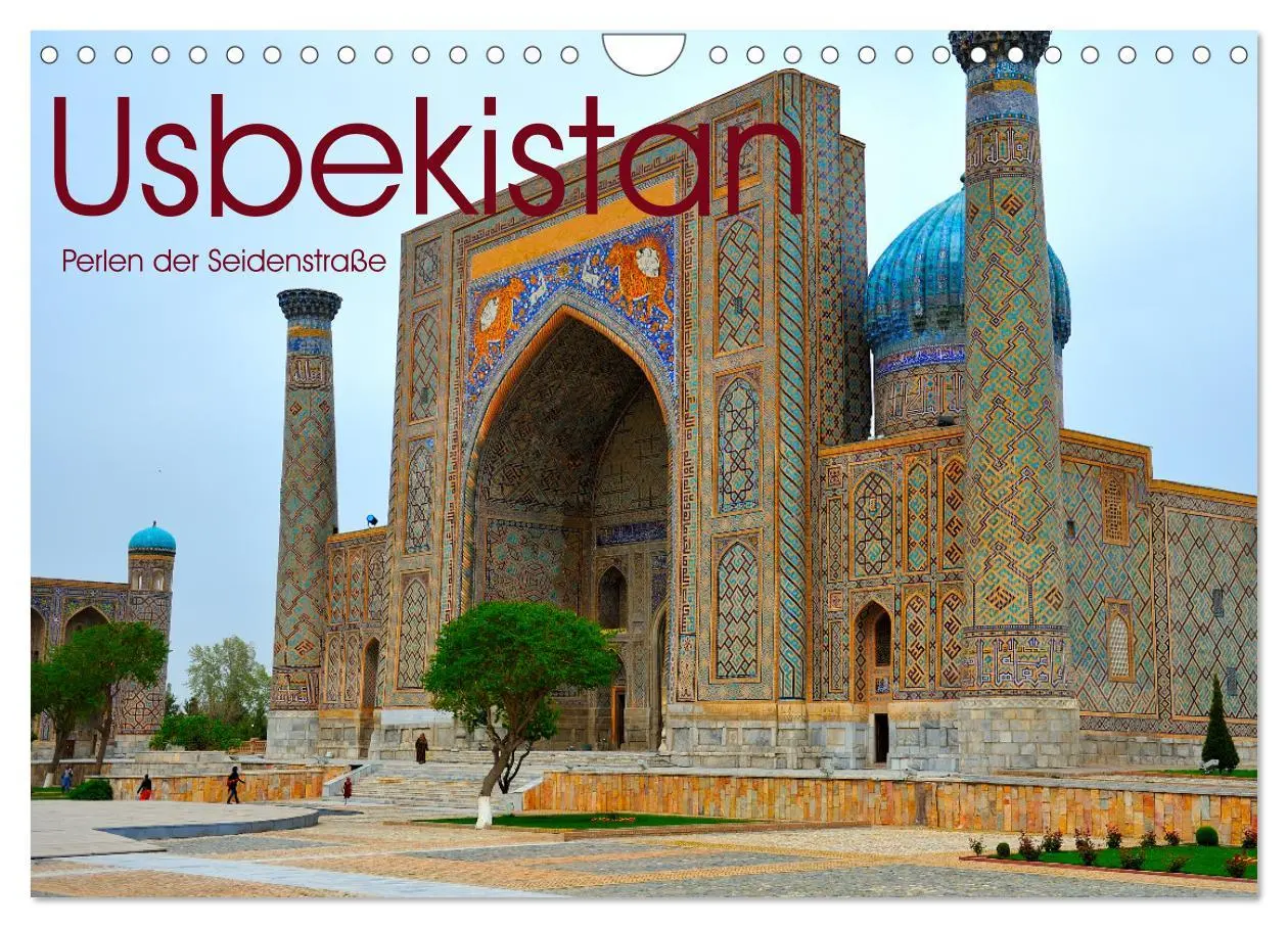 Cover: 9783457248942 | Usbekistan, Perlen der Seidenstraße (Wandkalender 2026 DIN A4...