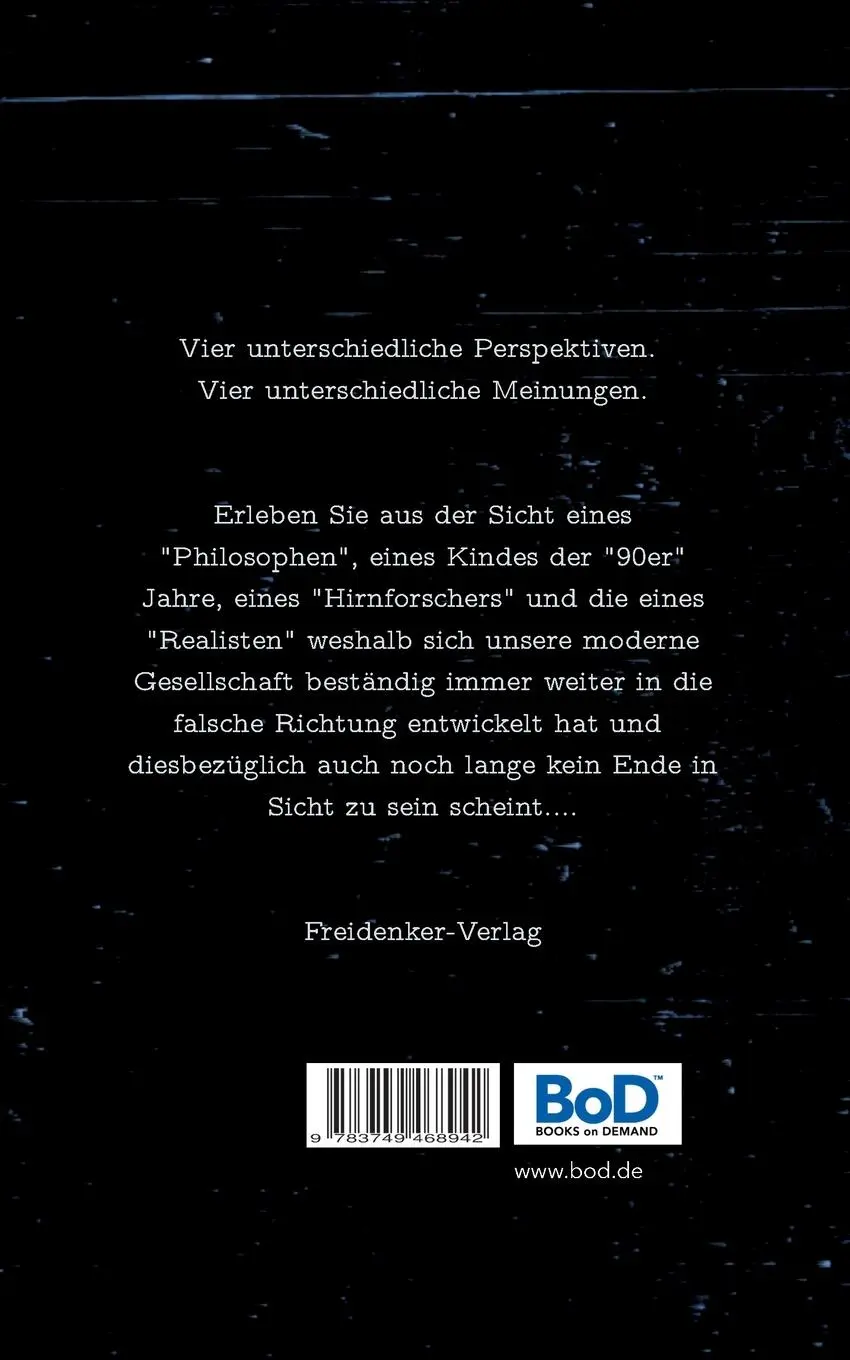 Rückseite: 9783749468942 | Die 4 Säulen des Scheiterns | Dennis Hans Ladener | Taschenbuch | 2019