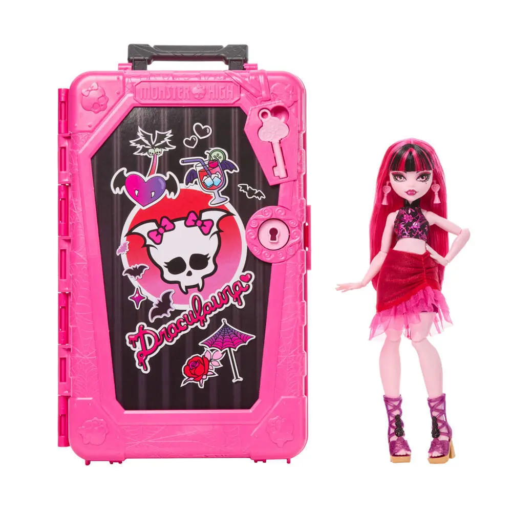 Cover: 194735289042 | Monster High Verborgene Schätze Oase Draculaura | Offene Verpackung