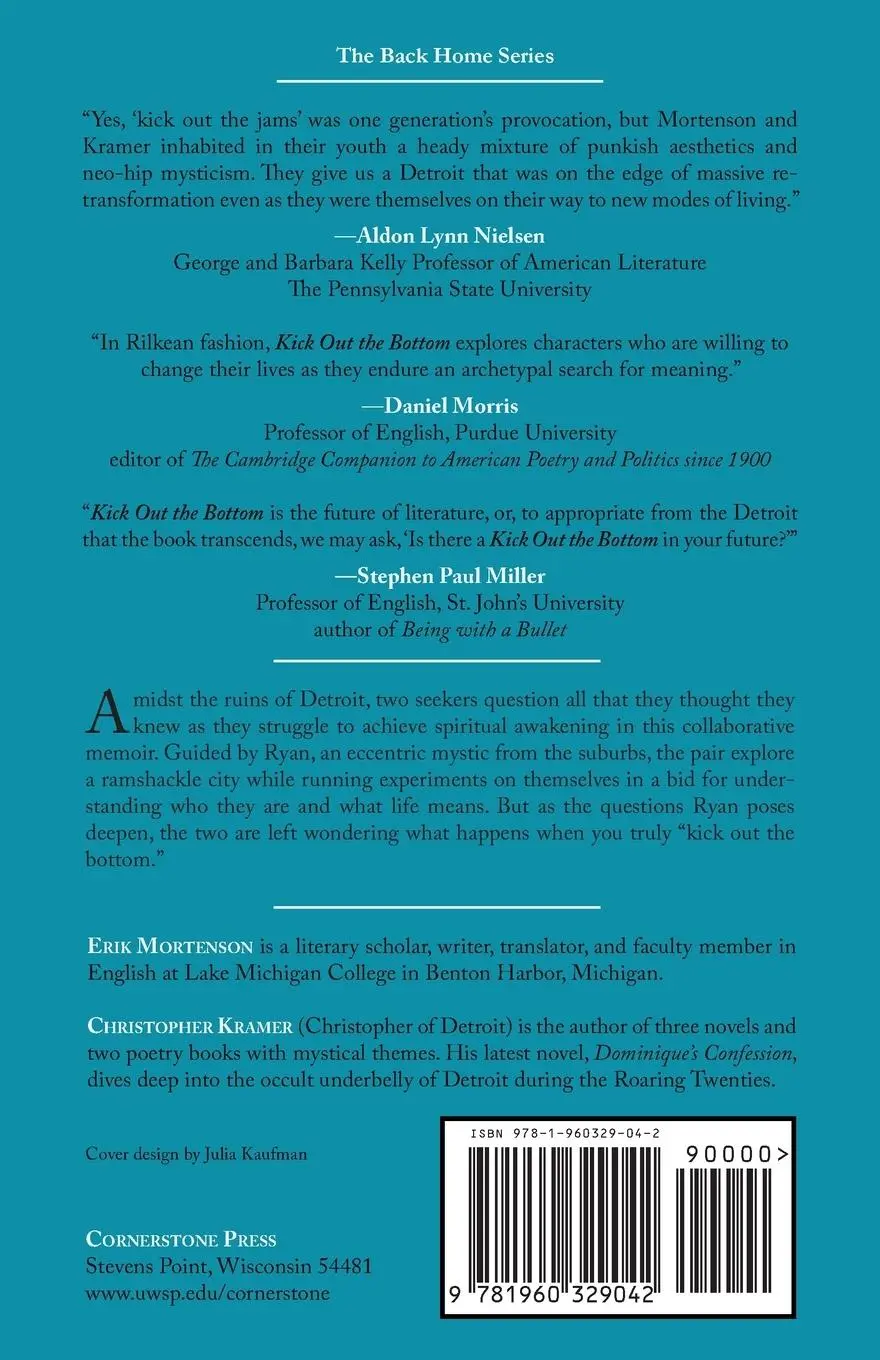 Rückseite: 9781960329042 | Kick Out the Bottom | A Shared Account of a Detroit Mystic | Buch