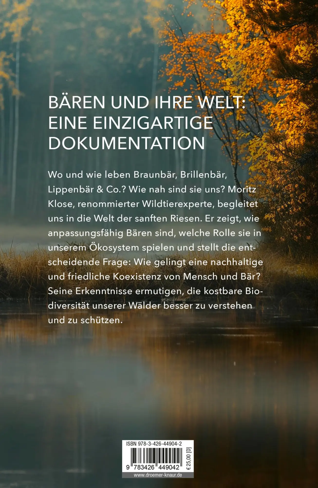 Rückseite: 9783426449042 | Im Reich der Bären | Moritz Klose | Buch | 304 S. | Deutsch | 2025