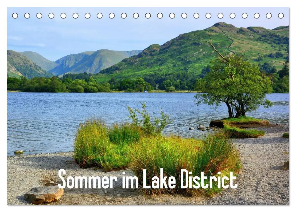 Cover: 9783516159042 | Sommer im Lake District (Tischkalender 2026 DIN A5 quer), CALVENDO...
