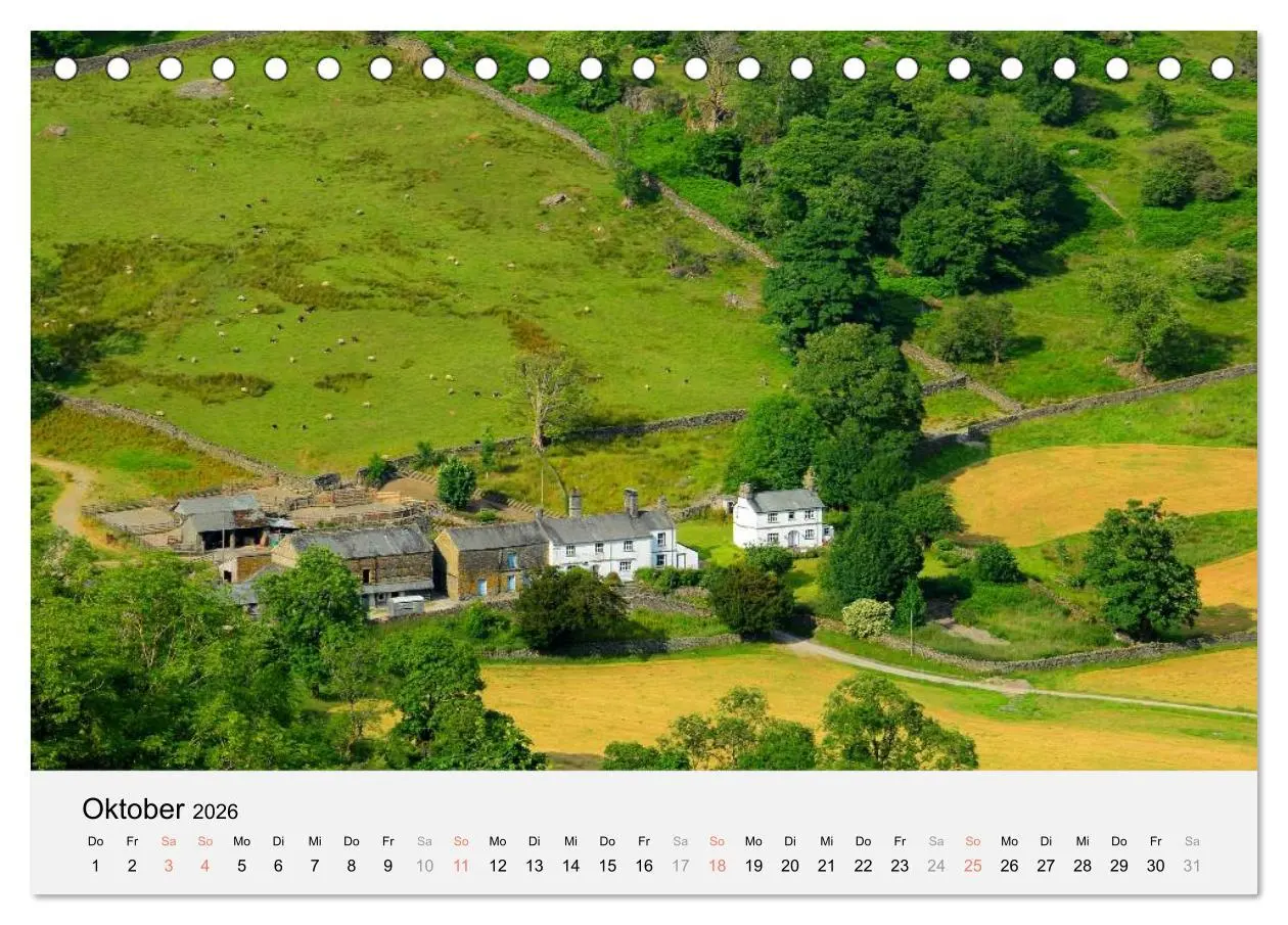 Bild: 9783516159042 | Sommer im Lake District (Tischkalender 2026 DIN A5 quer), CALVENDO...