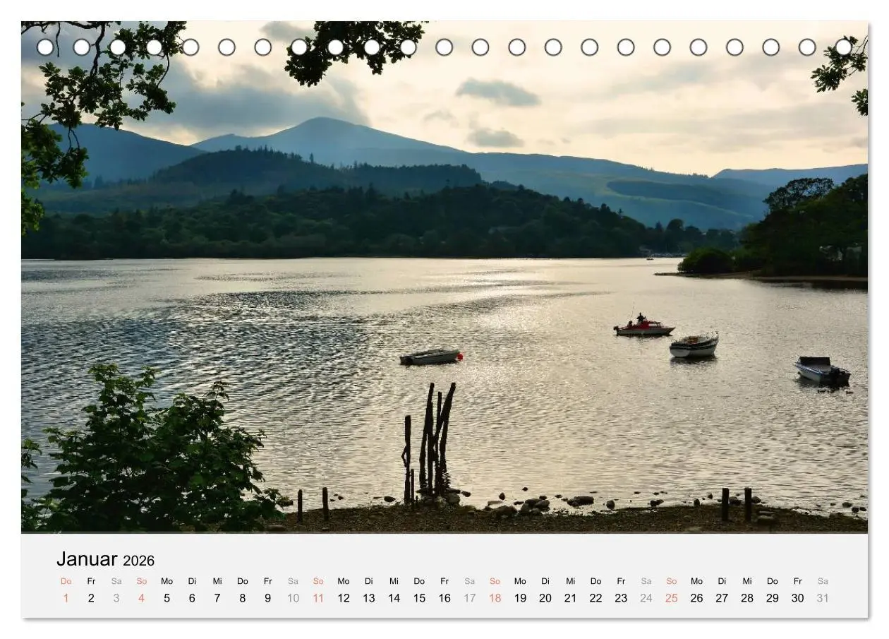 Bild: 9783516159042 | Sommer im Lake District (Tischkalender 2026 DIN A5 quer), CALVENDO...