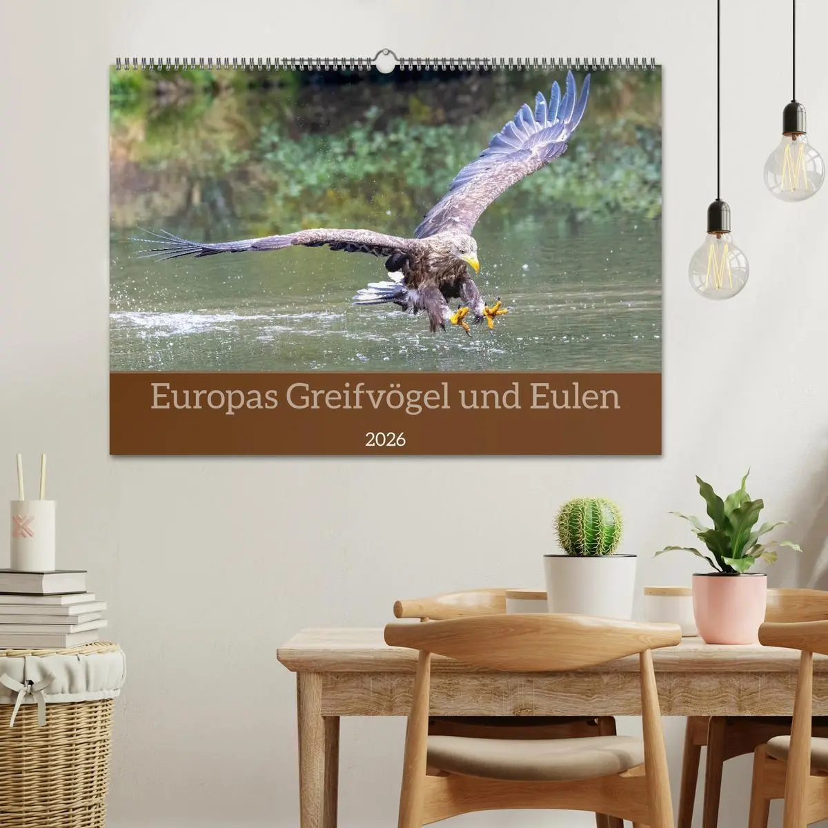 Bild: 9783516609042 | Europas Greifvögel und Eulen (Wandkalender 2026 DIN A2 quer),...
