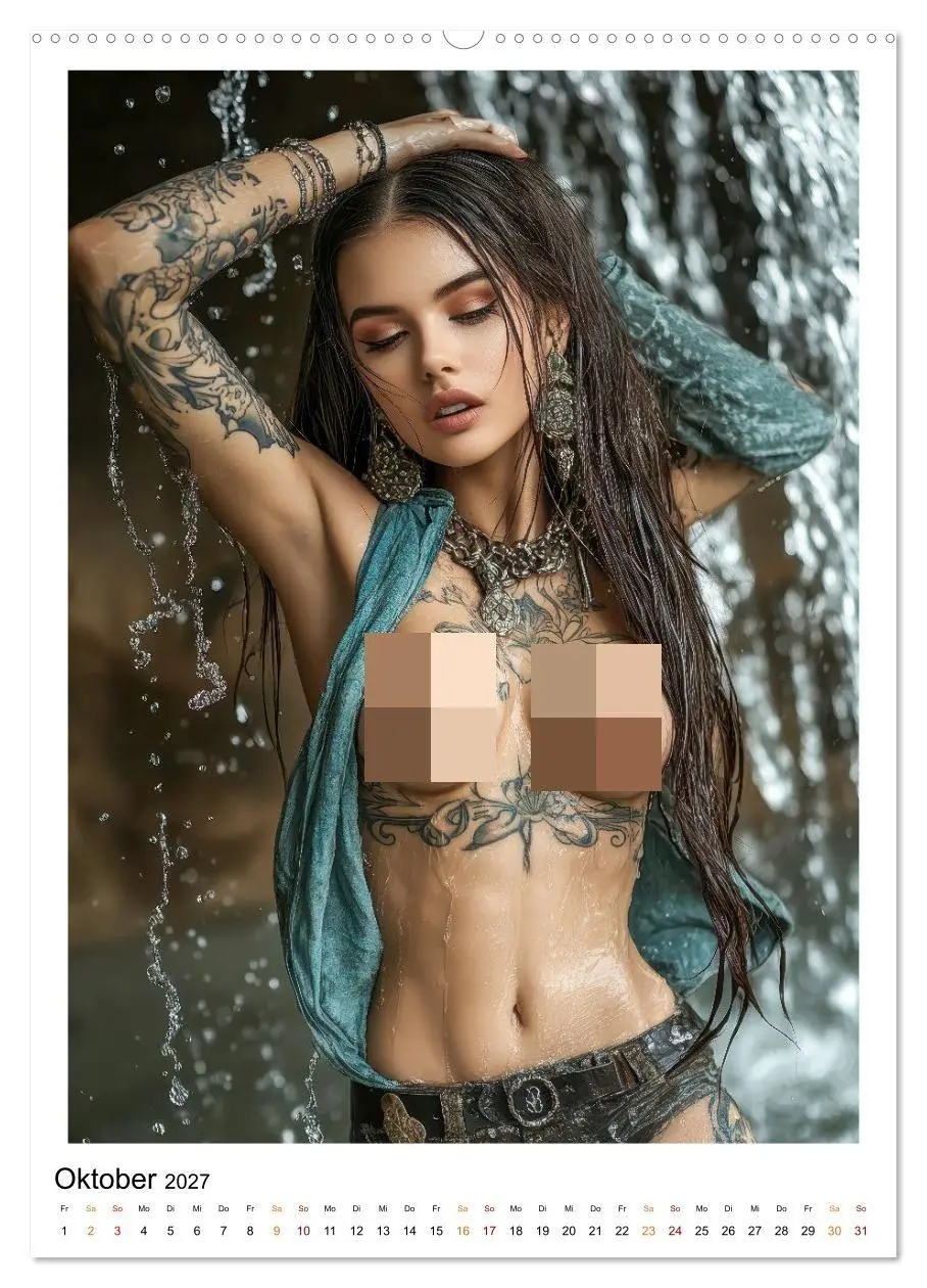 Bild: 9783569009042 | Tattoo Dreams - Sinnliche Kunstwerke (Wandkalender 2027 DIN A2...