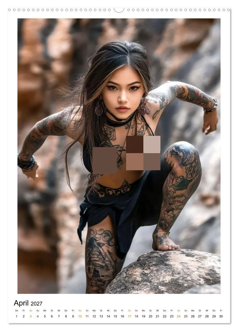 Bild: 9783569009042 | Tattoo Dreams - Sinnliche Kunstwerke (Wandkalender 2027 DIN A2...