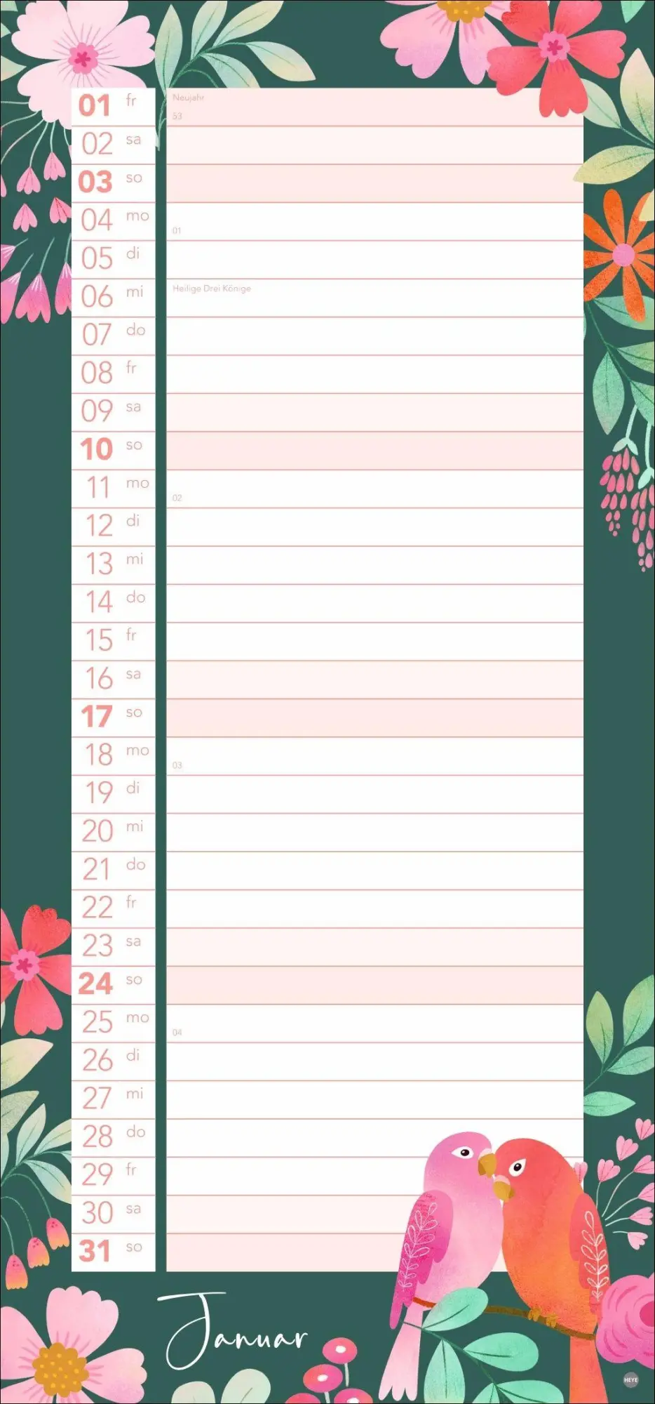Bild: 9783756419142 | Mein Planer 2027 | Tati Abaurre | Kalender | Basic Planer Heye | 14 S.